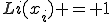 Li(x_i) = 1